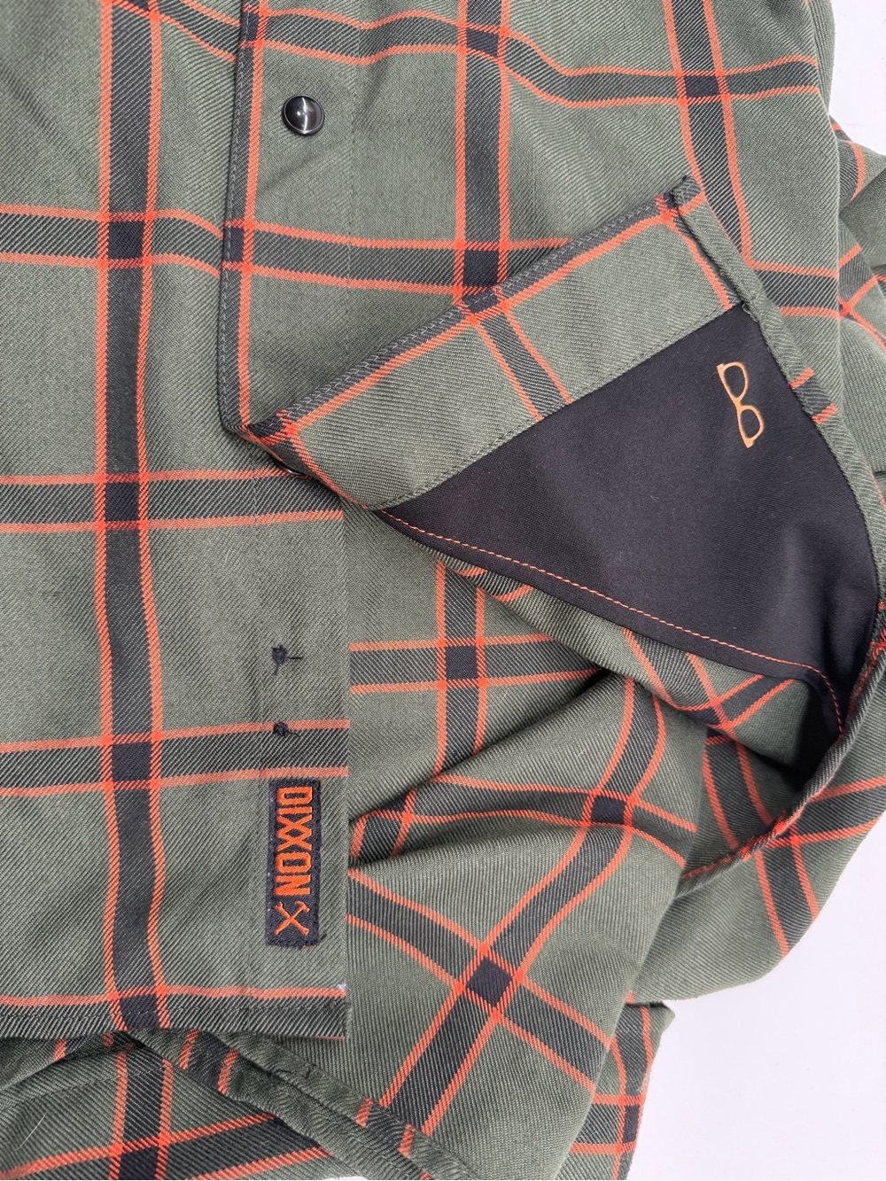 DIXXON Siege Flannel with Black Onyx Snap Buttons 3XL - Picture 4 of 4